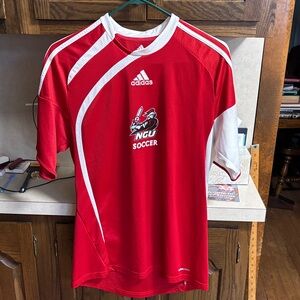 Adidas Clima 365 North Greenville University Red Soccer Jersey NGU Size Medium